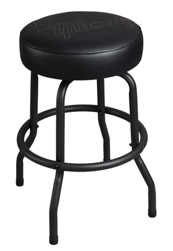 Sgabello premium per suonare Logo a stella Corto Nero