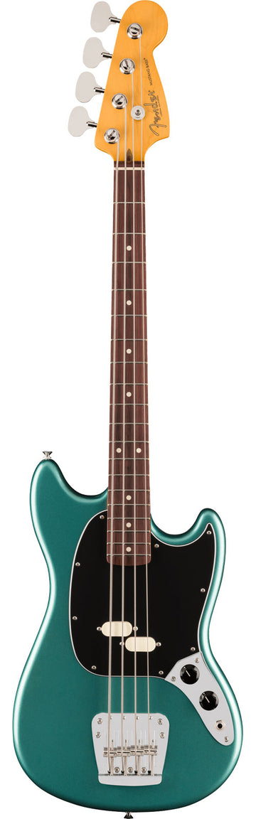 American Professional Classic Mustang Bass RW Faded Sherwood Green Metallic - Ricondizionato