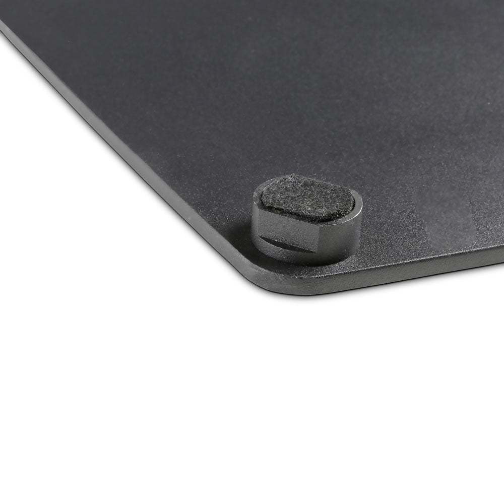 LS 331 B - BASE LUMINOSA CON BASE QUADRATA IN ACCIAIO