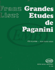 LISZT F. - STUDI DI PAGANINI (6) - PIANO