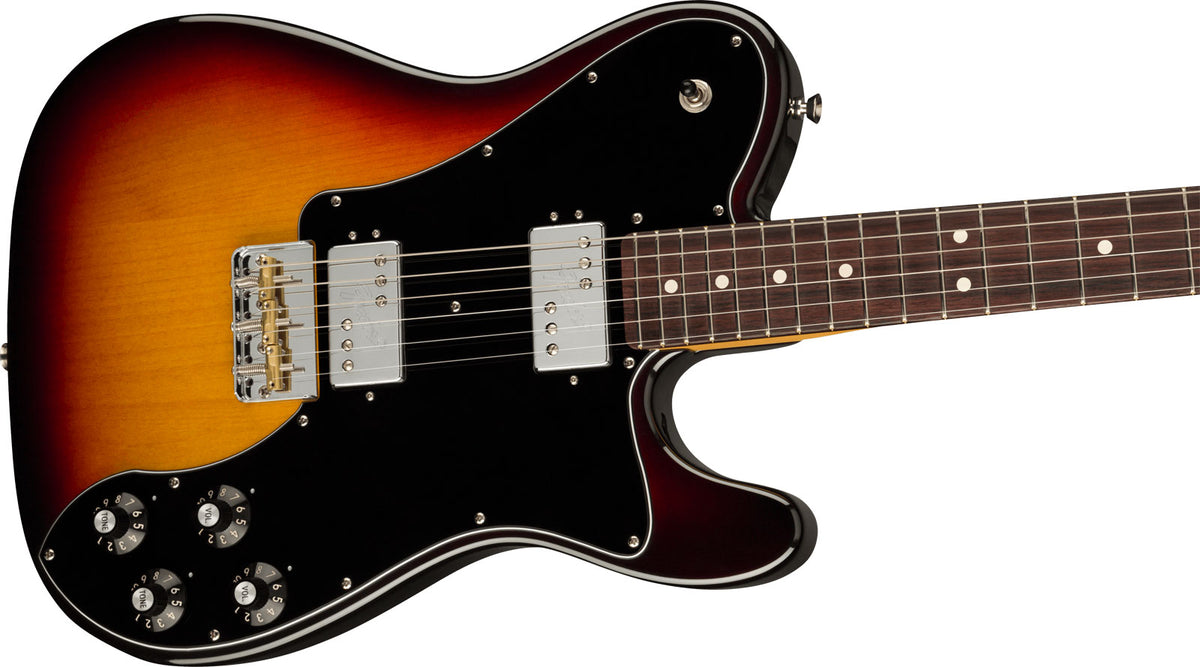 Telecaster Deluxe American Professional II Rw Sunburst a 3 colori