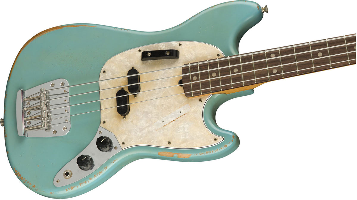 Mustang Bass Signature Jmj RW Blu Daphne sbiadito