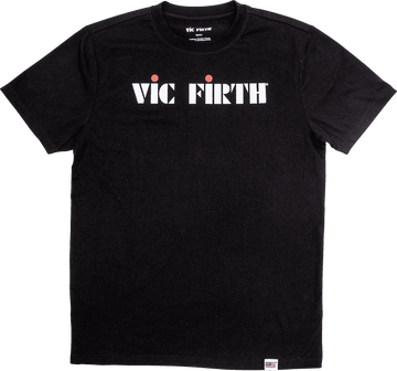 Black Logo Tee L