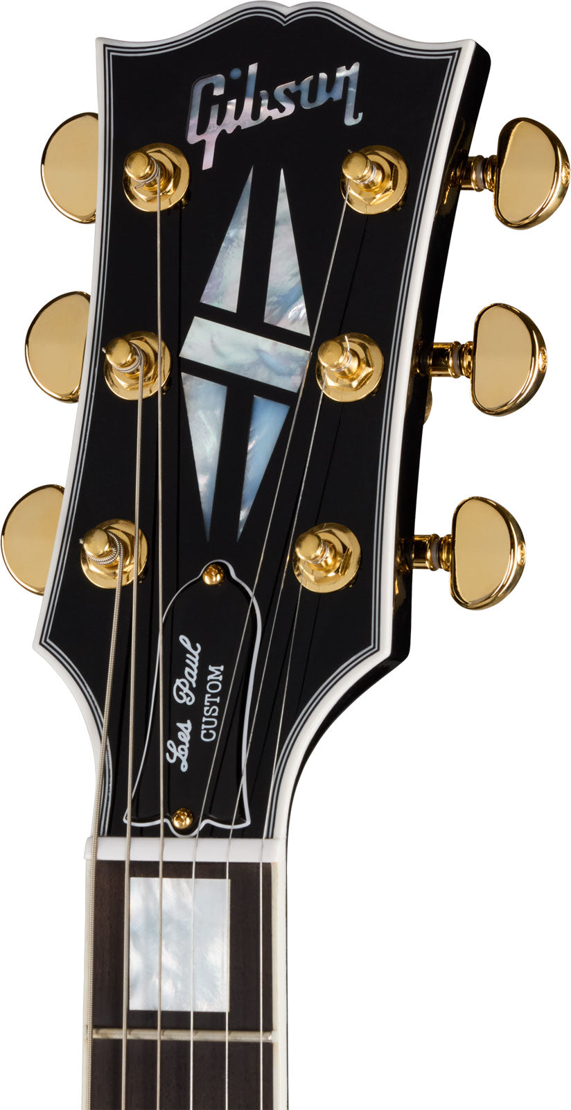Les Paul Custom Scala lunga Ebano Moderno