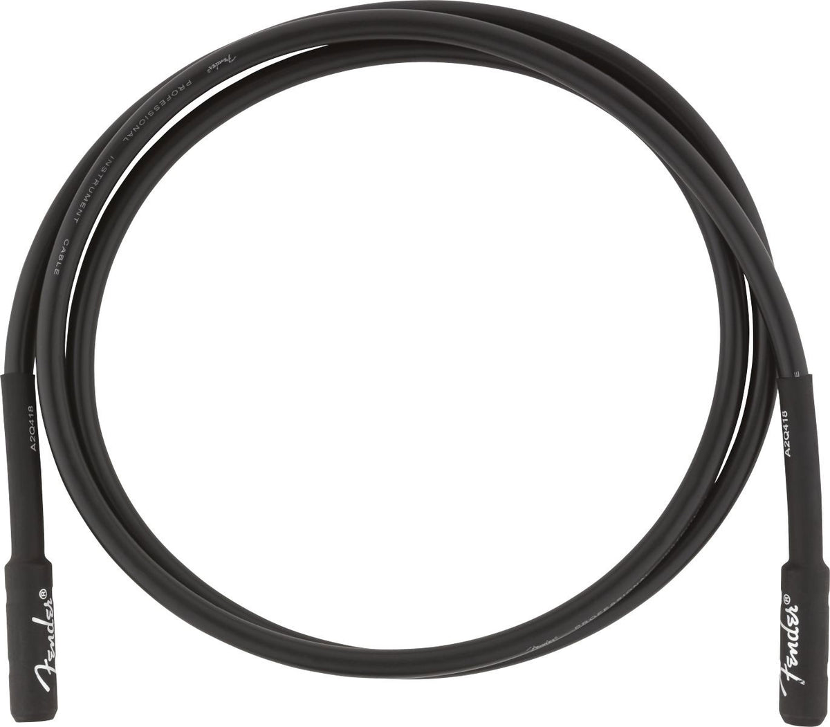 PROFESSIONAL INSTRUMENT CABLE STRAIGHT/STRAIGHT 5' BLACK