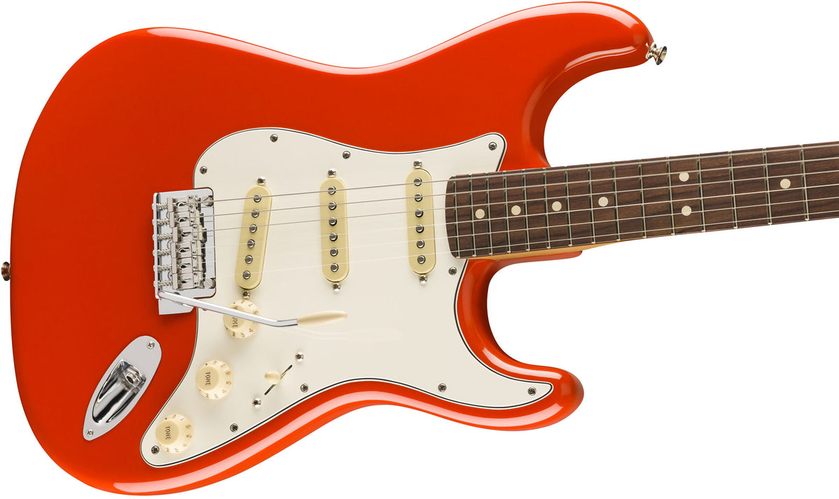 Stratocaster Player II RW Rosso corallo
