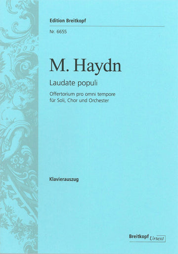 Haydn M. - Laudate Populi (Offertorium) - Soprano Piano