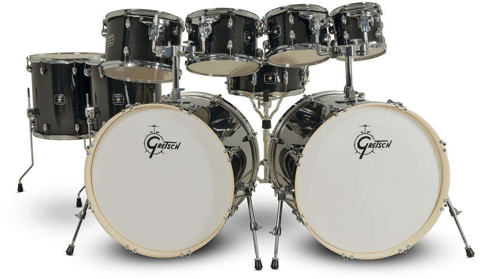 Set batteria Energy Black Sparkle