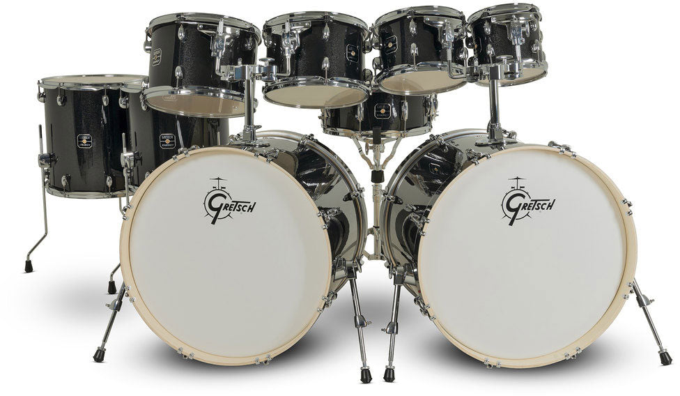 Set batteria Energy Black Sparkle