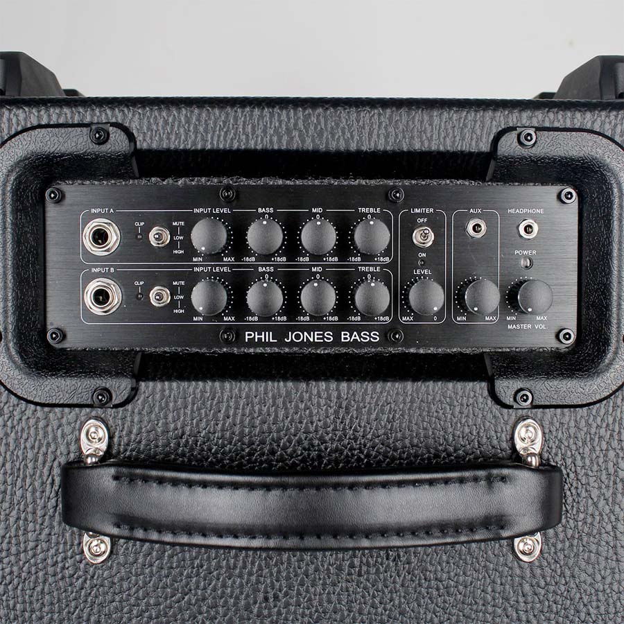 SUITCASE COMPACT 300W COMBO 4X5" "PIRANHA" BLACK - STOCKB