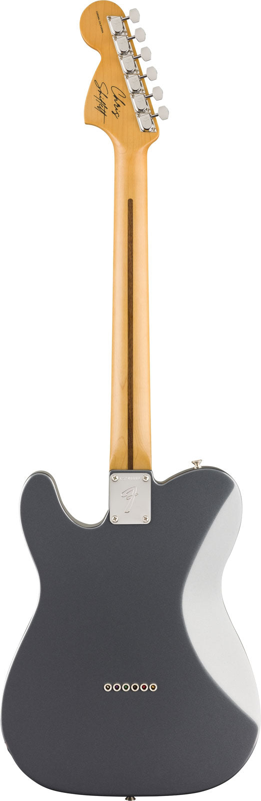 Telecaster Ltd Signature Chris Shiflett Cleaver Dlx Rw Carbone Frost metallizzato