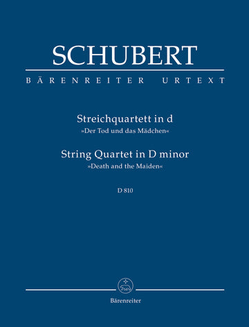 SCHUBERT F. - DEATH AND THE MAIDEN D 810 - SCORE