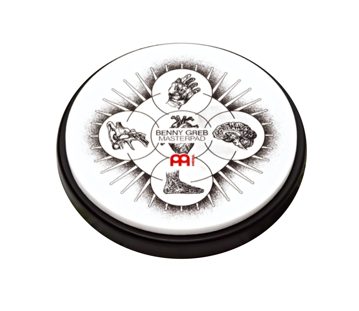 MPP-6-BG - PRACTICE PAD 6" BENNY GREB