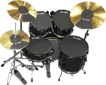 MUTEPP7  SORDINE BATTERIA 10/12/14/14/18 + HI-HAT + 2 PIATTI