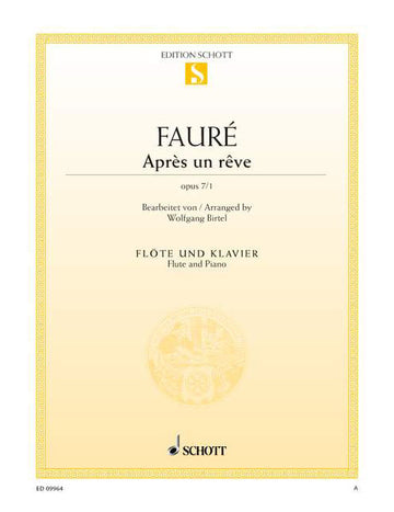 Fauré - Après Un Rêve Op. 7/1 - Flauto e Pianoforte