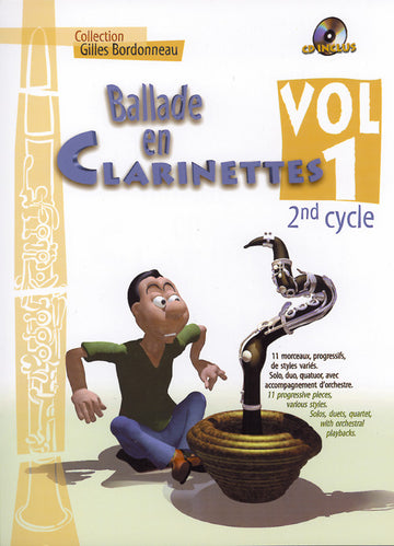 Ballade En Clarinette Vol.1 2eme Cycle + CD