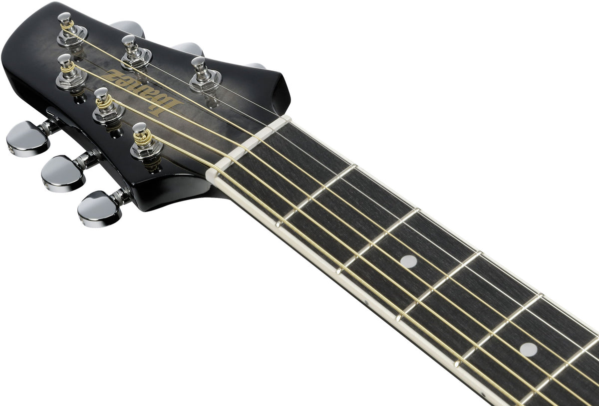 TCY10PABKB Talman Burst nero su marrone trasparente