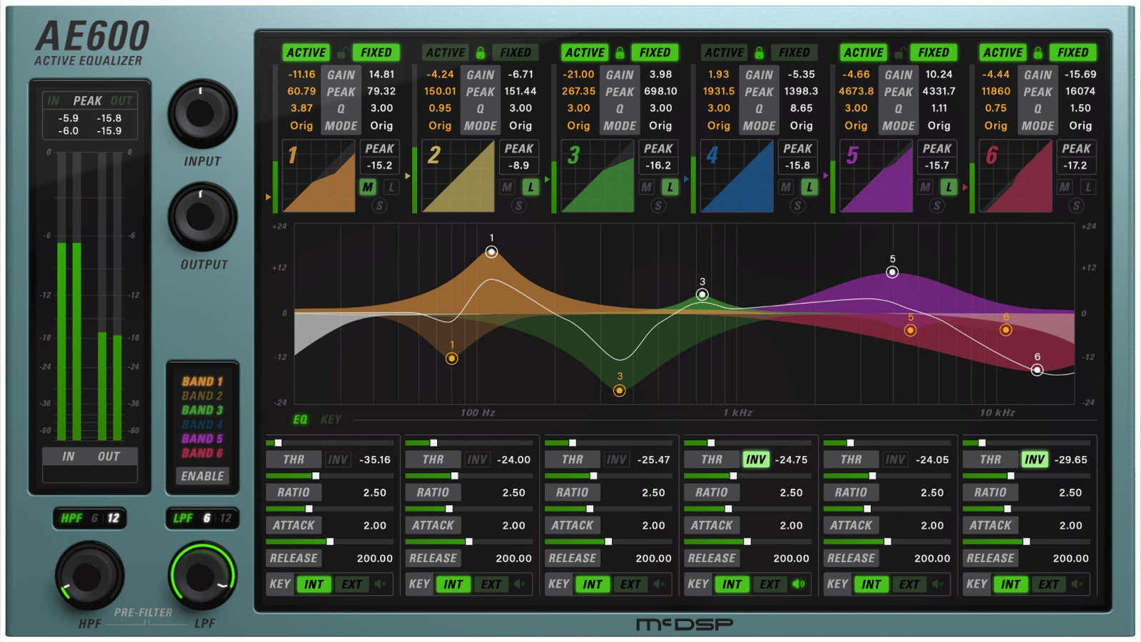 AE600 EQ attivo Native