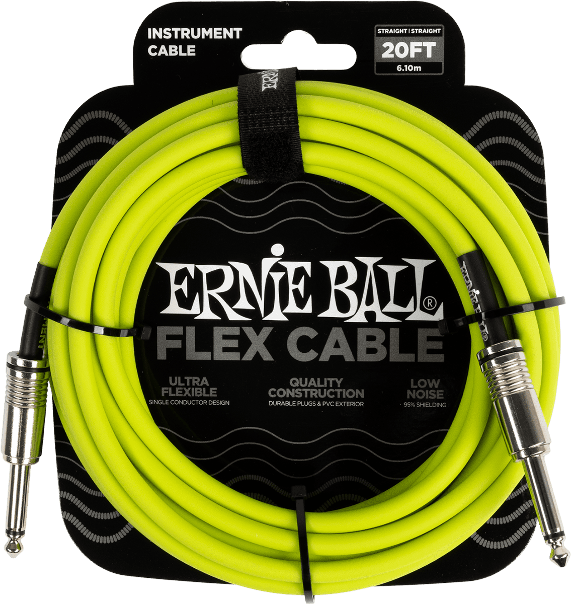 Cavi per Strumento Flex Jack/jack 6M Verde