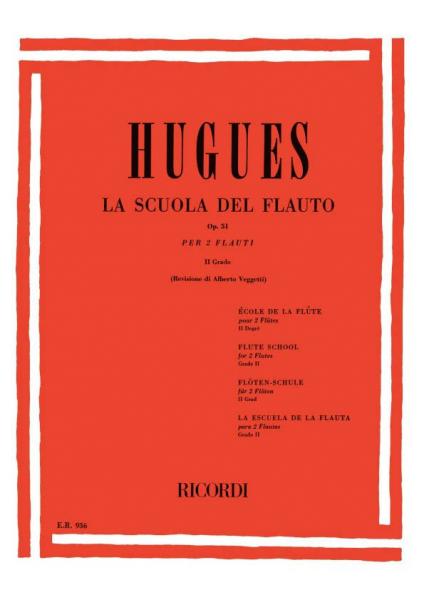 Hugues L. - Scuola del flauto divisa in 4 gradi Vol.2 - Flauto