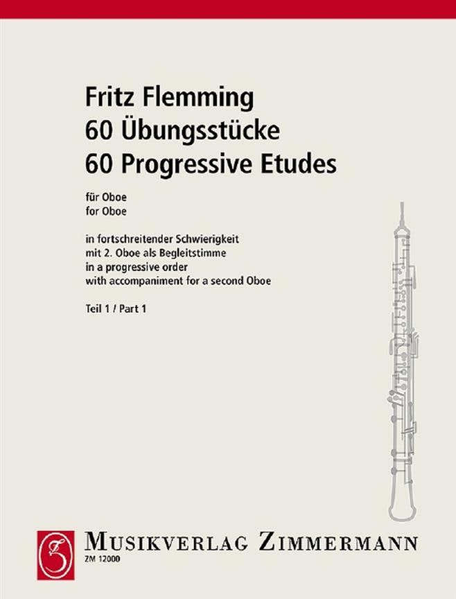 Flemming Fritz - 60 studi progressivi per oboe Vol.1