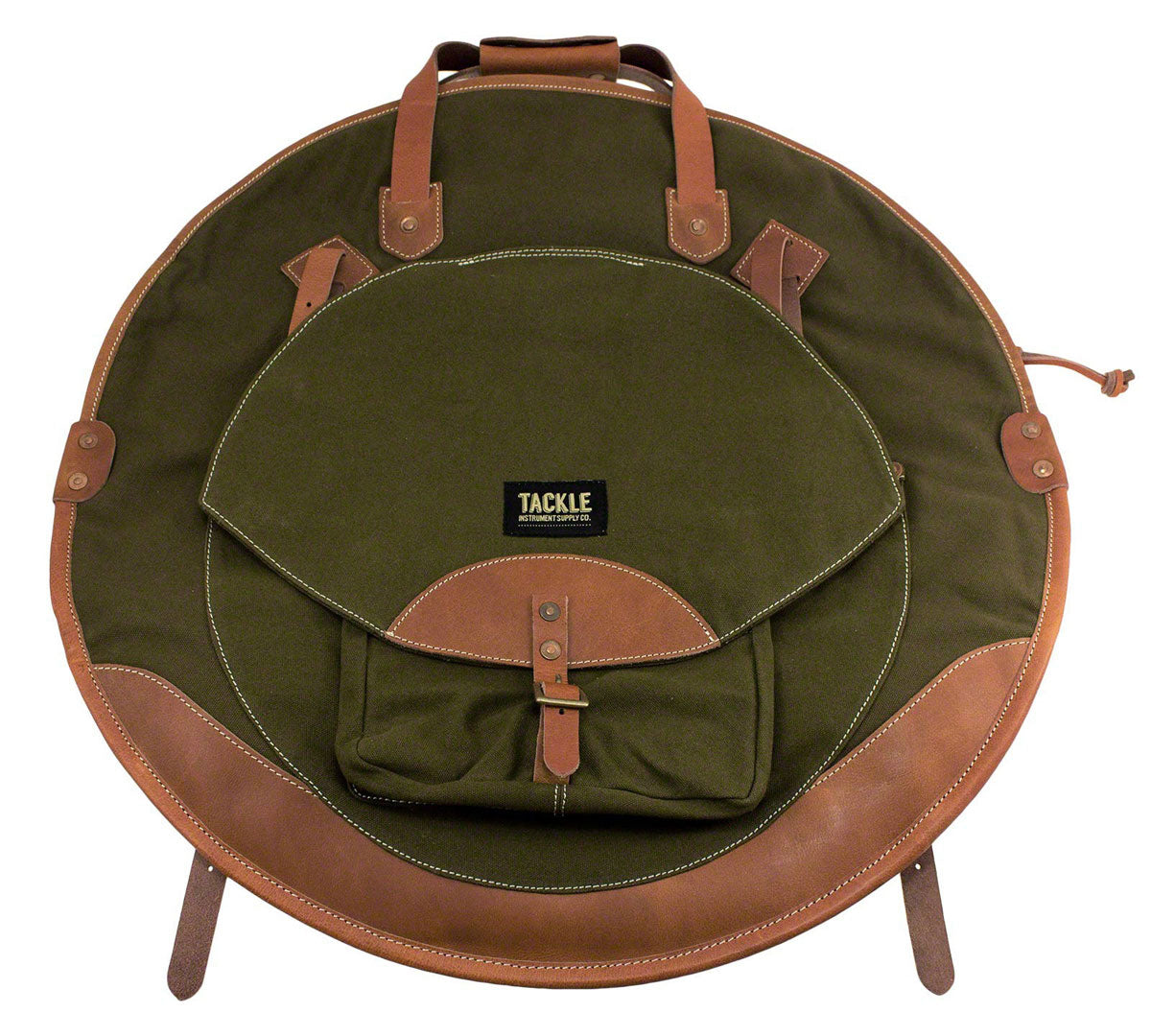 22" BACKPACK CYMBAL CASE - FOREST GREEN