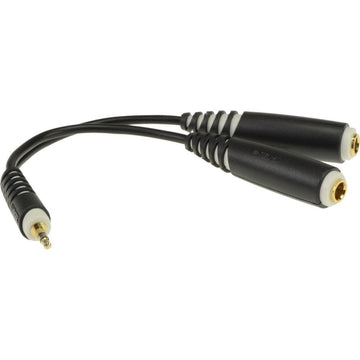 AYB-3 Minijack stereo maschio verso 2x jack stereo femmina