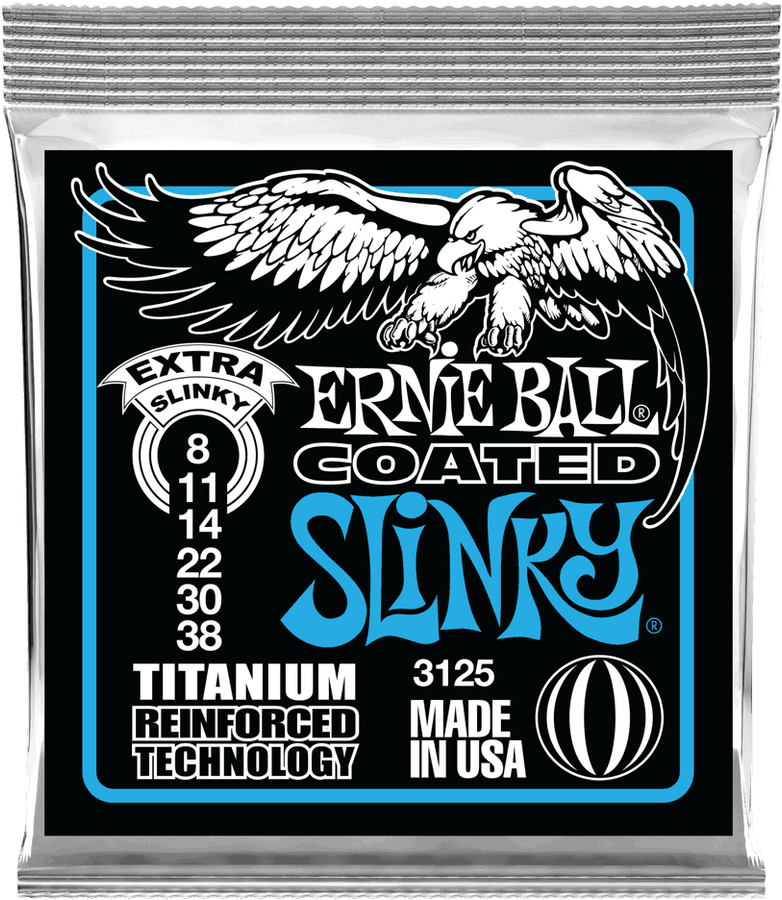 3125 Slinky Extra Slinky rivestite 8-38