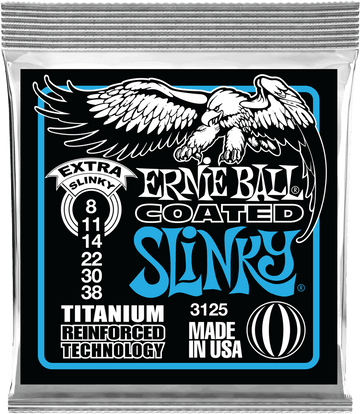 3125 Slinky Extra Slinky rivestite 8-38