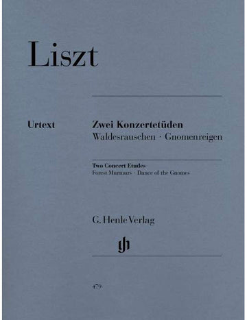 Liszt - Deux Etudes De Concert - Piano