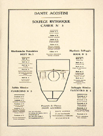 Solfeggio ritmico Vol.5 - Agostini