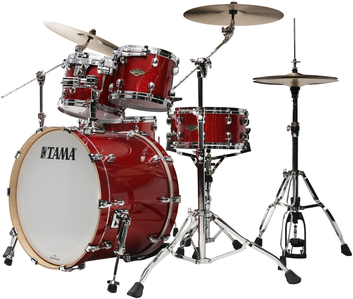 WBR42S-GRS - Starclassic Walnut/Birch Stage 22" Rosso granato scintillante