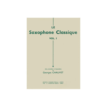 Chauvet - Le Saxophone Classique Vol.2 - Saxophone et Piano