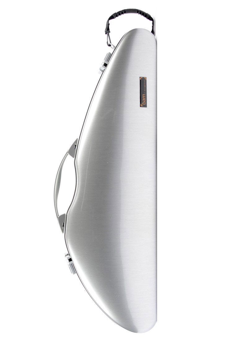 BAM Custodia per Violino 4/4 Hightech La Défense Slim - Alluminio Spazzolato