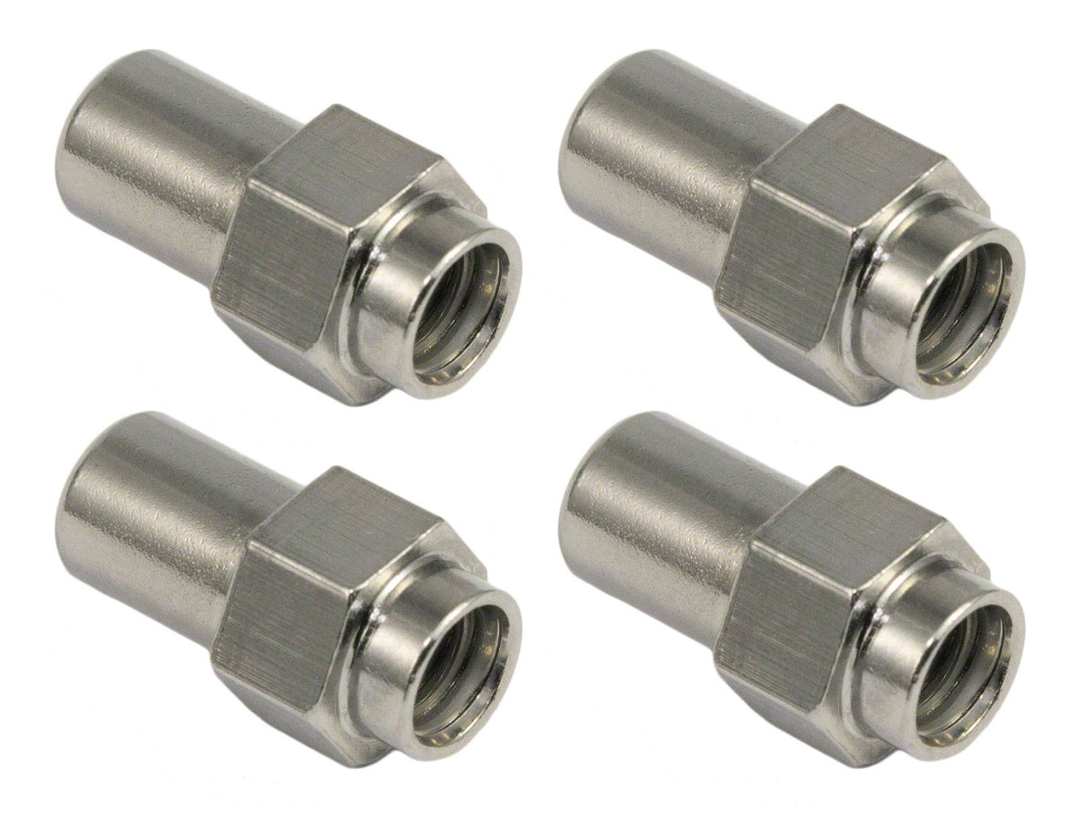 SN-HE-18B Dado Girevole 18mm Testa Esagonale Ottone (X4)