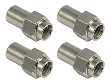 SN-HE-18B Dado Girevole 18mm Testa Esagonale Ottone (X4)
