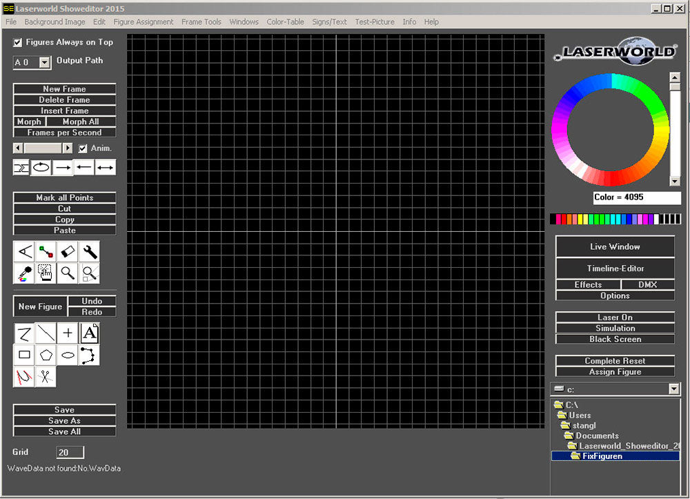 Interfaccia ShowNET + ShowEDITOR
