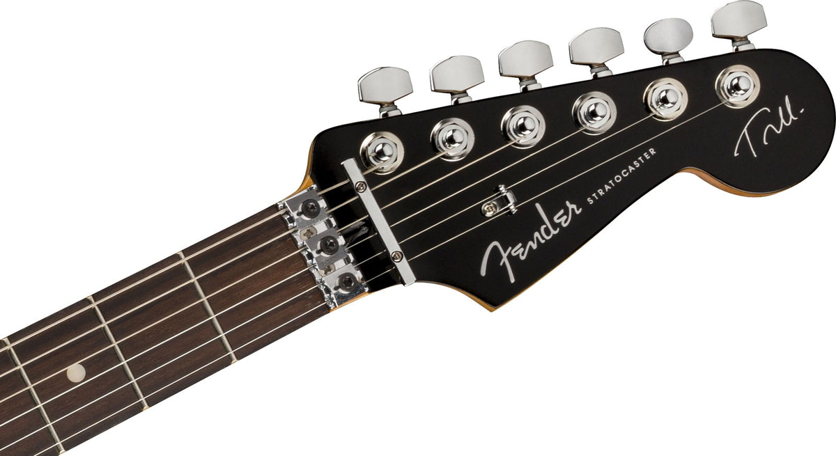 Stratocaster firmata Tom Morello RW Nero