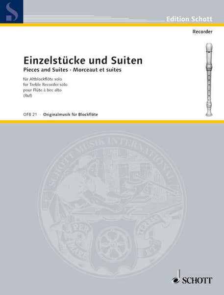 Einzelstucke Und Suiten - Flute A Bec Alto