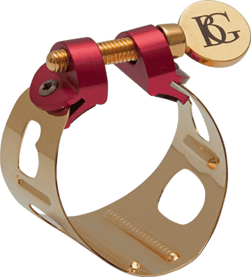 LDS0 - LIGATURA SASSOFONO SOPRANO DUO GOLD DORADA