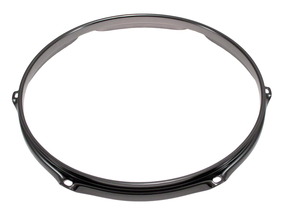 H23-13-6BK - CERCHIO 13" 6 TIRANTI NERO SUPER TRIPLA FLANGIA 2.3MM