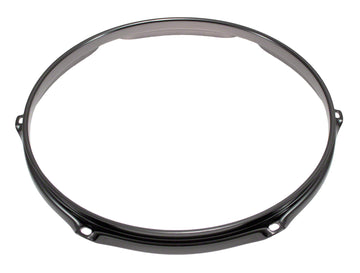 H23-13-6BK - CERCHIO 13" 6 TIRANTI NERO SUPER TRIPLA FLANGIA 2.3MM