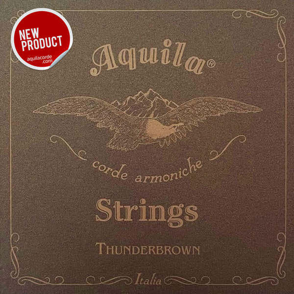 Set di 4 Corde Thunderbrown per Ukulele Basso
