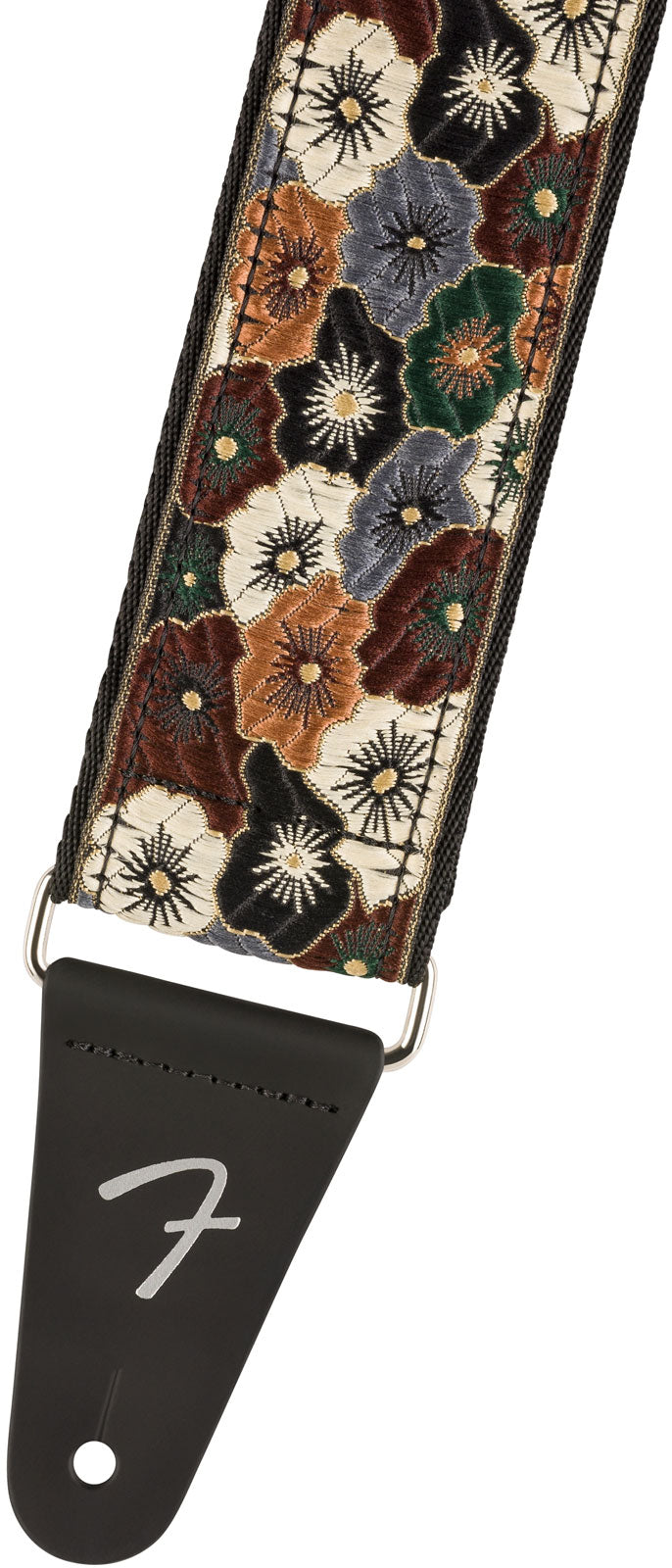 Tracolla Wild Bloom, Marrone, 2"