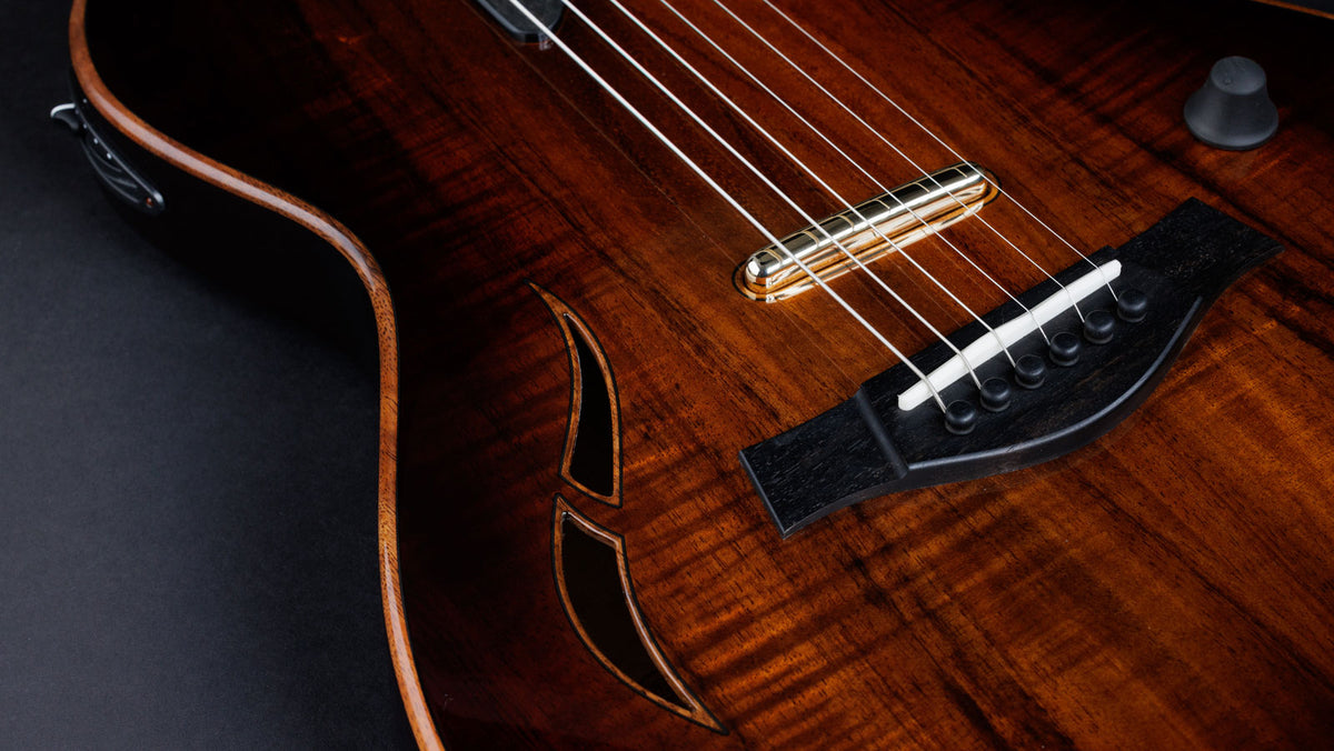 T5z Custom Koa Hawaiian Koa Top Shaded Edgeburst