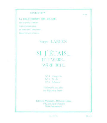 Lancen Serge - Se fossi - Violoncello