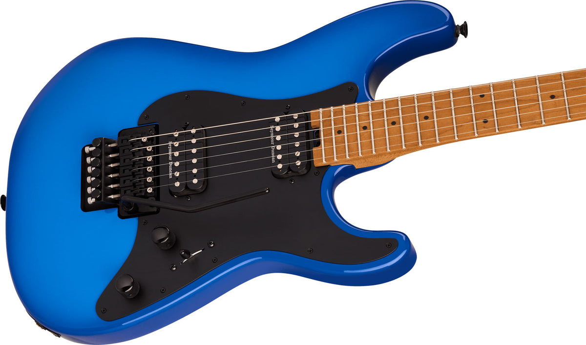 Pro-Mod Plus So-Cal Style 1 HH FR CM MN Caramellato Sfumatura Blu