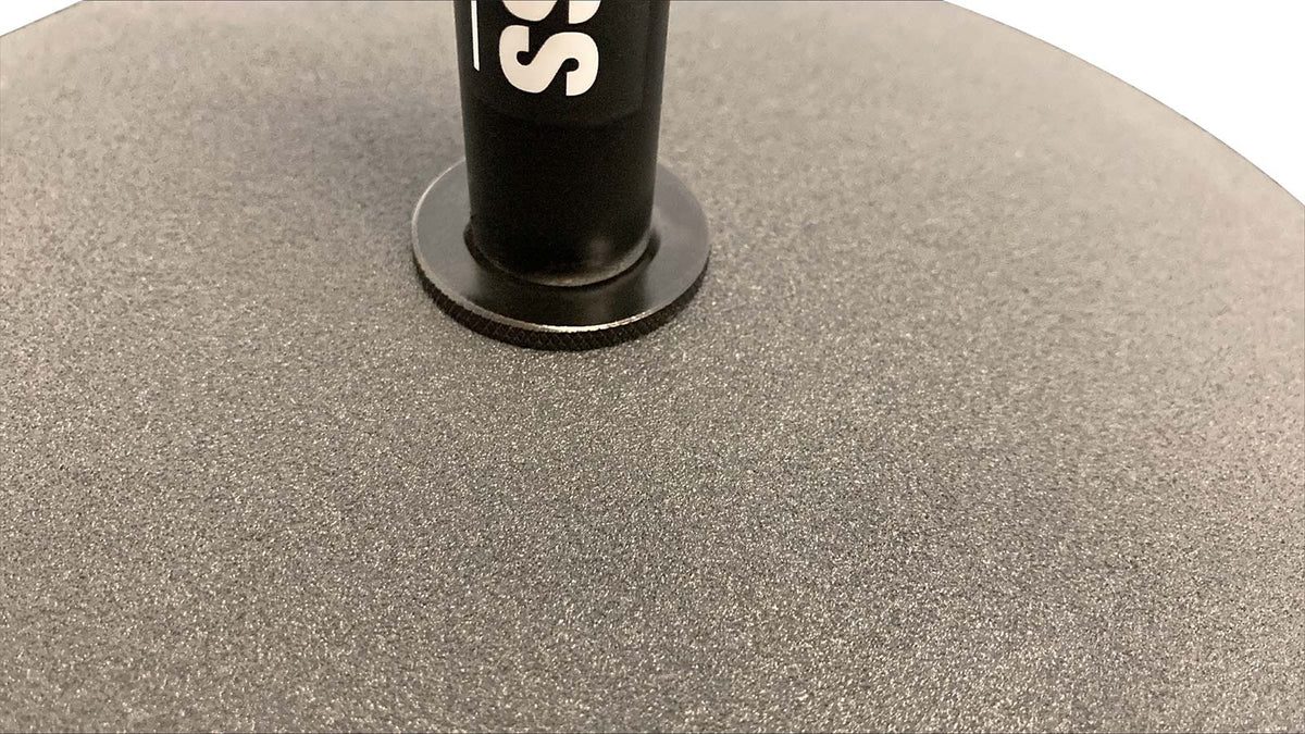 MIC100 Asta microfonica con base rotonda
