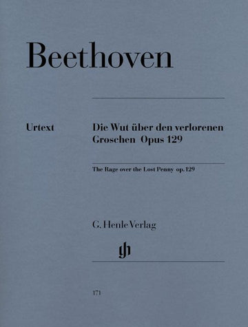 Beethoven L.V. - Alla Ingharese Quasi Un Capriccio in sol maggiore Op. 129 [La collera per il soldo perduto]