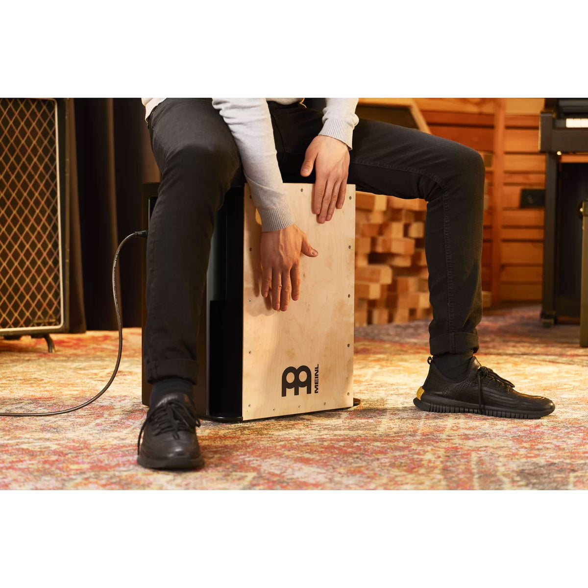 PSUBCAJ6B - Subwoofer Cajon Preamplificato